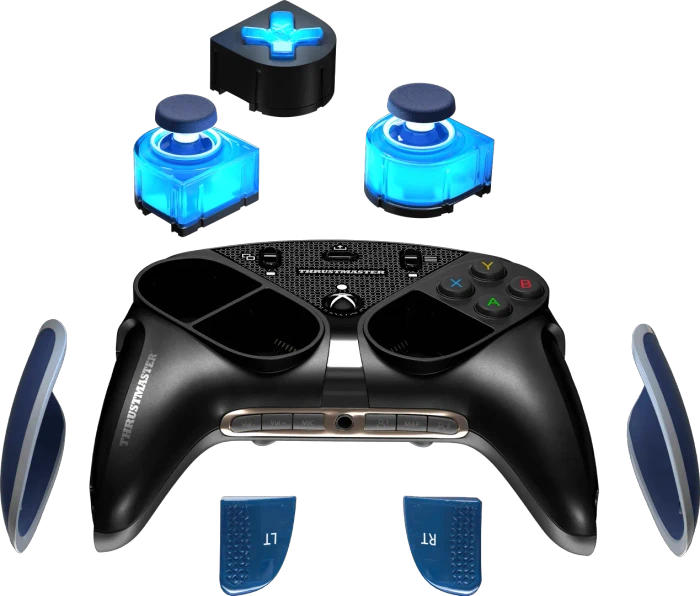 Thrustmaster eSwap X LED Crystal Pack blau (Xbox SX/Xbox One/PC)