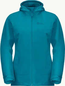 Jack Wolfskin Moonrise 3in1 Funktionsjacke freshwater blue (Damen)