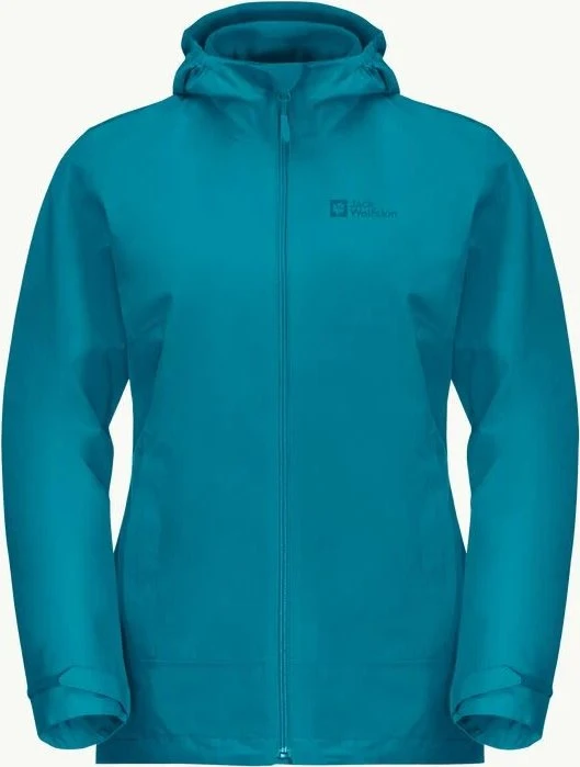 Jack Wolfskin Moonrise 3in1 Funktionsjacke freshwater blue (Damen)