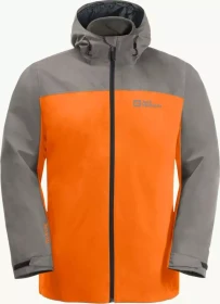 Jack Wolfskin Taubenberg 3in1 Funktionsjacke blood orange (Herren)