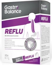 GastroBalance Reflu Direktsticks, 20 Stück