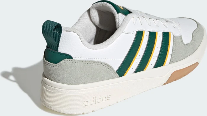 adidas Courtwave core white/collegiate green/crew yellow (Herren)