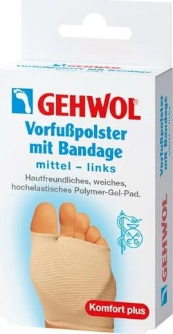 Gehwol Vorfußpolster mit Bandage