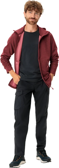 Vaude Hemsby II Fleece Jacke carmine uni (Herren)