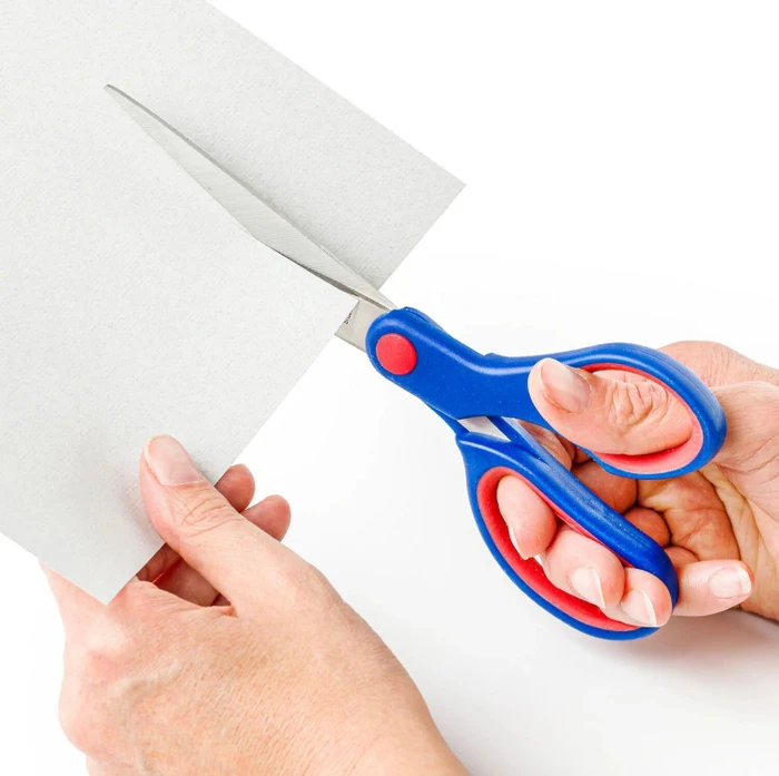 Staedtler Noris 965 Bastelschere, Rechtshänder, 210mm, blau