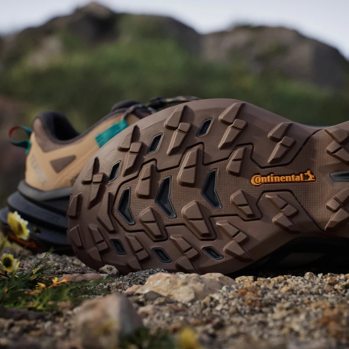 adidas Terrex Freehiker SL Gore-Tex earth strata/beige/pure teal (Herren)