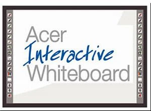 Acer IWB 77-S01 77", interaktives Whiteboard, schwarz/weiß, 175x129cm