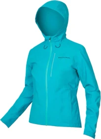 Endura Hummvee Waterproof Hooded Fahrradjacke pacific blue (Damen)