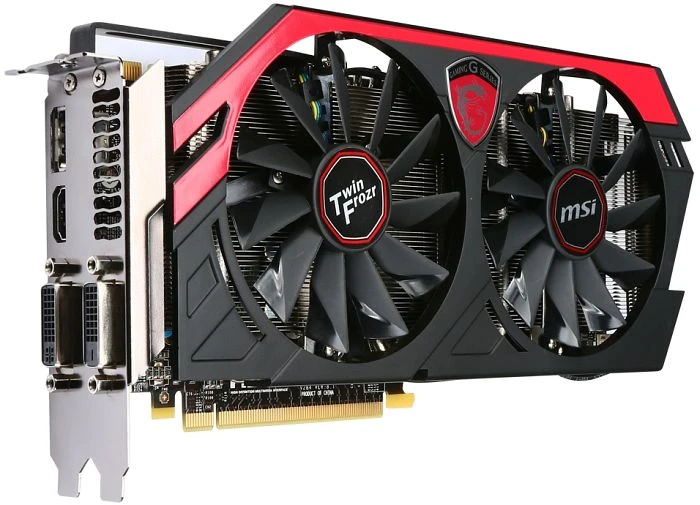 MSI GeForce GTX 760, N760 TF 2GD5 Twin Frozr Gaming, 2GB GDDR5, 2x DVI, HDMI, DP