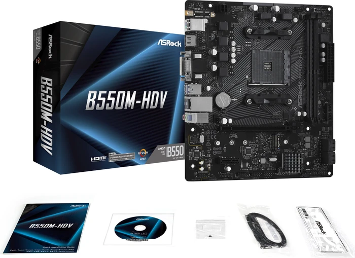 ASRock B550M-HDV (AMD AM4)