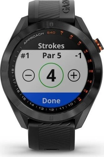 Garmin Approach S40 GPS-Golfuhr schwarz