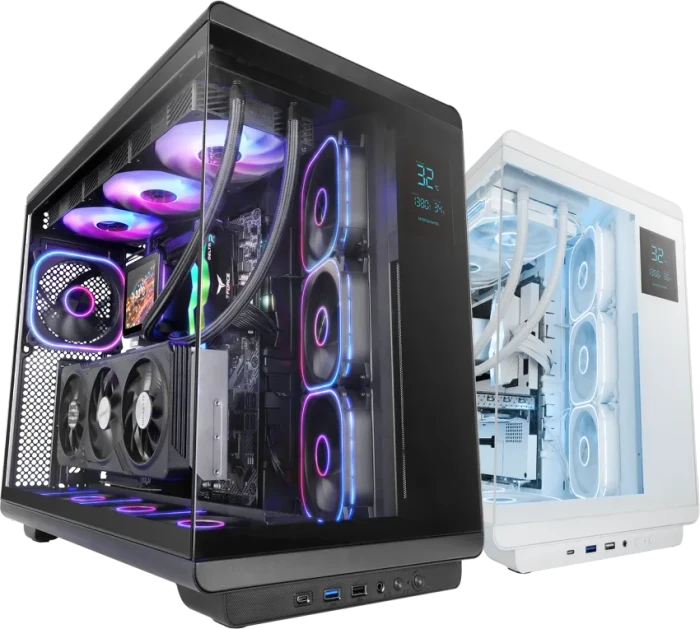 Mars Gaming MC-REVPRO Black, Glasfenster