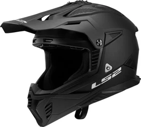 LS2 MX708 Fast II Solid matt schwarz