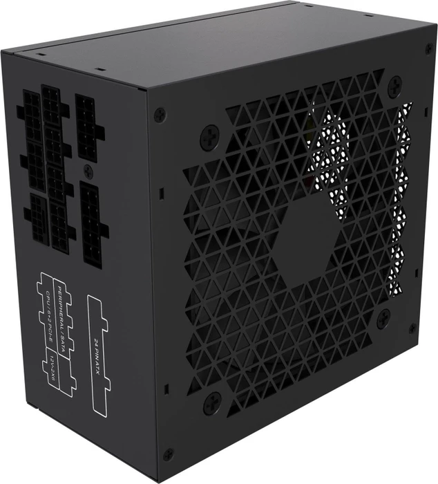 Gembird Fornax Power Gold schwarz 750W, ATX 3.1