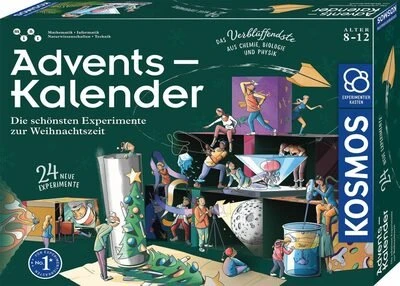 Kosmos Adventskalender - Die schönsten Experimente zur Weihnachtszeit 2024
