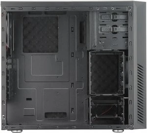 Cooler Master Silencio 550 schwarz glänzend, schallgedämmt