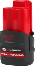Milwaukee M12 High Output HB2.5 Werkzeug-Akku 12V, 2.5Ah, Li-Ionen [2.5Ah] [30Wh]