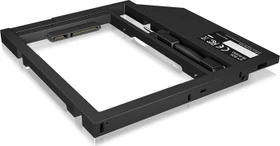 RaidSonic Icy Box IB-AC649 ODD auf HDD/SSD 2.5", 9mm, schwarz, Einschubadapter (60095)