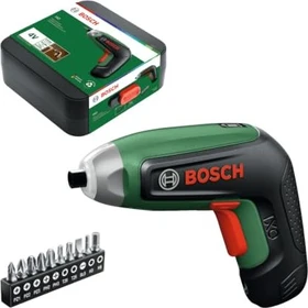 Bosch DIY Ixo VIII grün Akku-Schrauber inkl. Werkzeugbox + Akku 2.0Ah + Zubehör