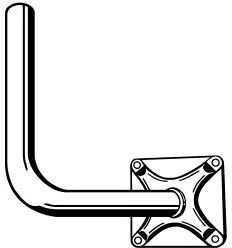 Kathrein ZAS 63 Wandhalterung 50cm