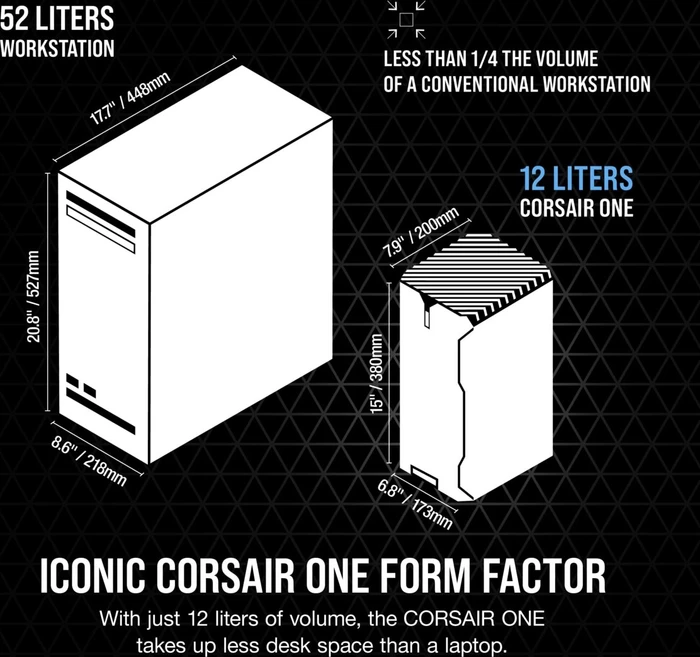 Corsair ONE i200 LE, Core i9-11900K, 64GB RAM, 2TB SSD, GeForce RTX 3080 Ti