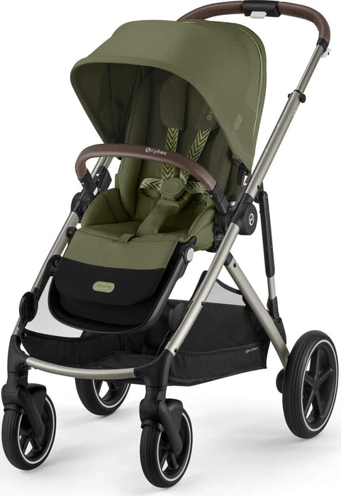 Cybex Gazelle S Taupe Frame moss green 2025