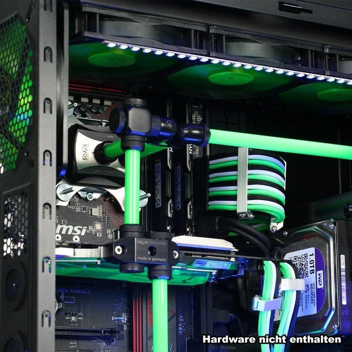 Nanoxia CoolForce 2 Rev. B schwarz, schallgedämmt