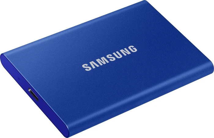 Samsung Portable SSD T7, blau, 2TB, USB-C 3.1