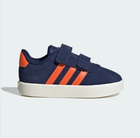 adidas VL Court 3.0 dark blue/impact orange/gold metallic (Junior)