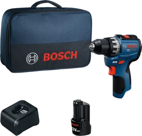 Bosch Professional PRO GSR12V-31 Akku-Bohrschrauber inkl. Tasche + Akku 2.0Ah + Zubehör