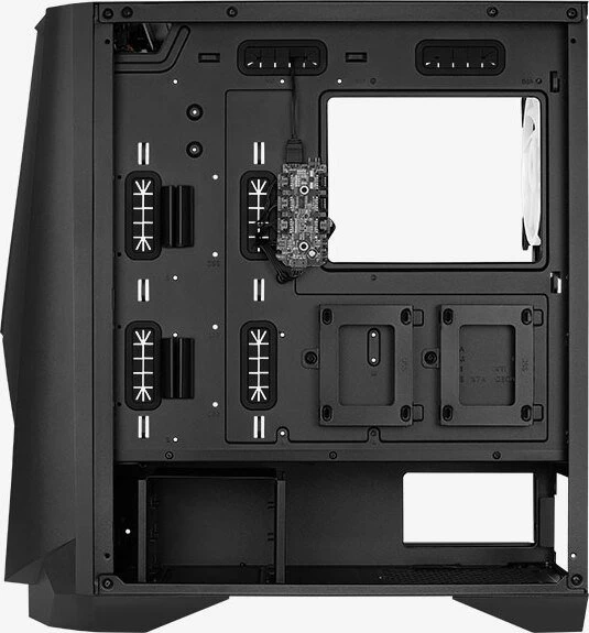 AeroCool Visor, Glasfenster