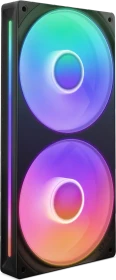 NZXT F Series F240 RGB Core Single-Frame Fan Unit, Matte Black, schwarz, LED-Steuerung, 240mm