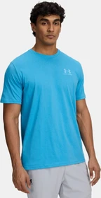 Under Armour Sportstyle Left Chest Funktionsshirt kurzarm ether blue/white (Herren)