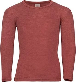 Engel Kinder-Shirt Funktionsshirt langarm kupfer (Junior)