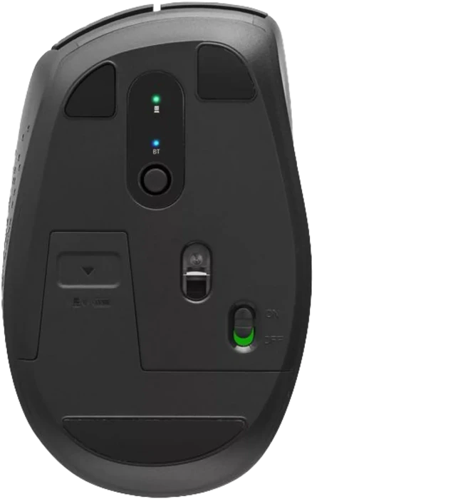 Gearlab eSTUFF G305 Wireless Mouse schwarz, USB/Bluetooth