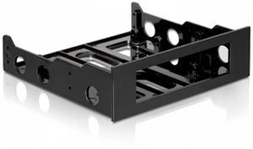 DeLOCK 5.25" Einbaurahmen, schwarz
