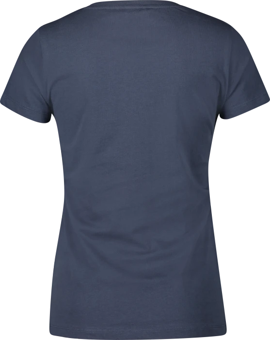 Scott No Shortcuts T-Shirt kurzarm metal blue (Damen)