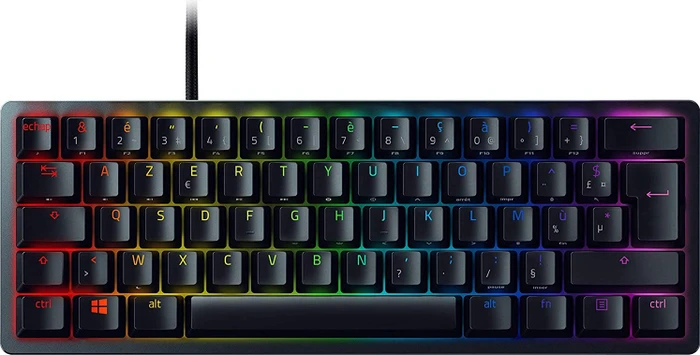 Razer Huntsman Mini, Black, Razer Linear Optical RED, USB, FR