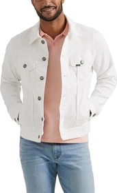 Lee Extreme Motion Rider Jeansjacke weiß (Herren)