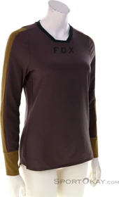 Fox Racing Defend Thermal Trikot langarm matte rootbeer/bronz (Damen)