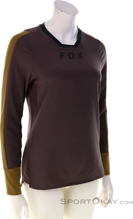Fox Racing Defend Thermal Trikot langarm matte rootbeer/bronz (Damen)