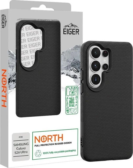 Eiger North Case GRS für Samsung Galaxy S26 Ultra schwarz
