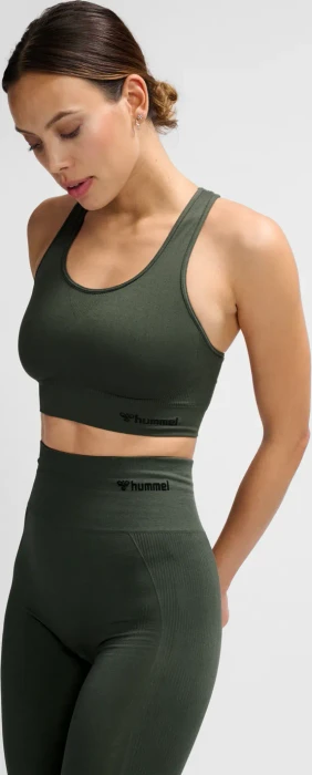 hummel Seamless Sports Top Funktionsshirt ärmellos climbing ivy (Damen)