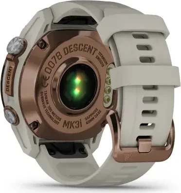 Garmin Descent Mk3i 43mm mit Silikonarmband bronze/french grey