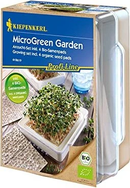 Kiepenkerl MicroGreen Garden Anzuchtset inkl. 4 Samenpads