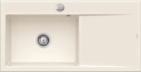 Villeroy & Boch Subway Style 60 Einbau Becken links mit Ablauffernbedienung crema