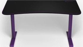 Arozzi Arena Medium Gaming Desk Schreibtisch 140x76cm schwarz/violett