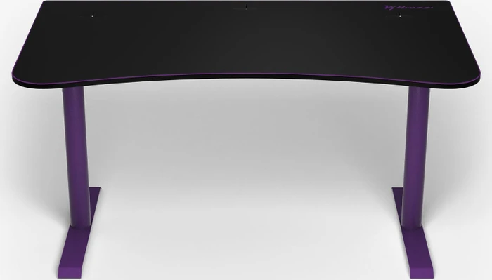 Arozzi Arena Medium Gaming Desk Schreibtisch 140x76cm schwarz/violett