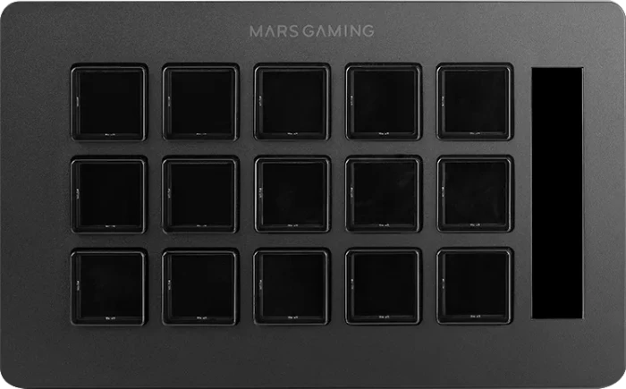 Mars Gaming MSD-ONE Control Panel, schwarz, USB-C