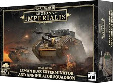 Games Workshop Warhammer The Horus Heresy: Legions Imperialis - Solar Auxilia - Leman Russ Exterminator and Annihilator Squadron